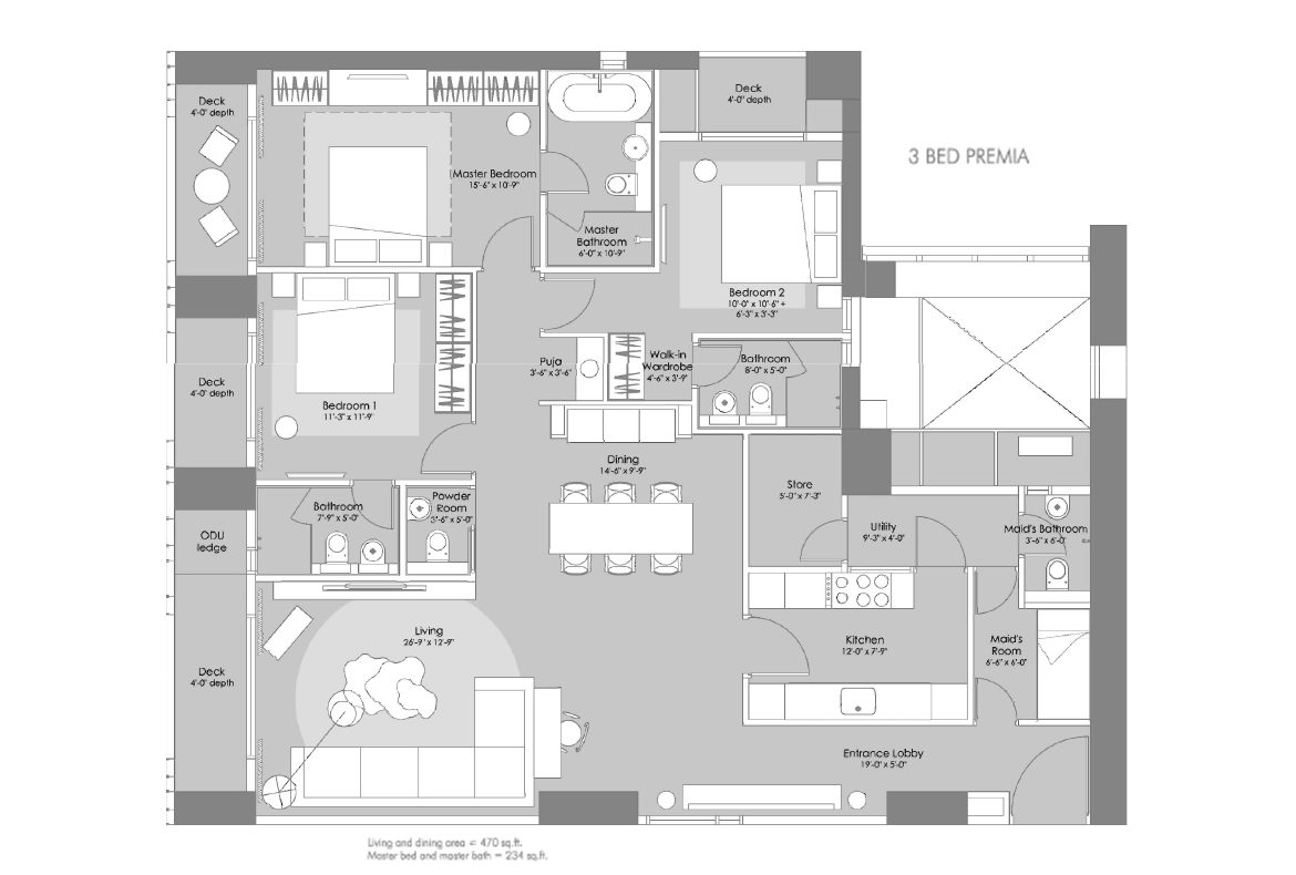Lodha-Evoq-new-cuffe-parade-wadala-3-Bhk-premia-Floor-plan