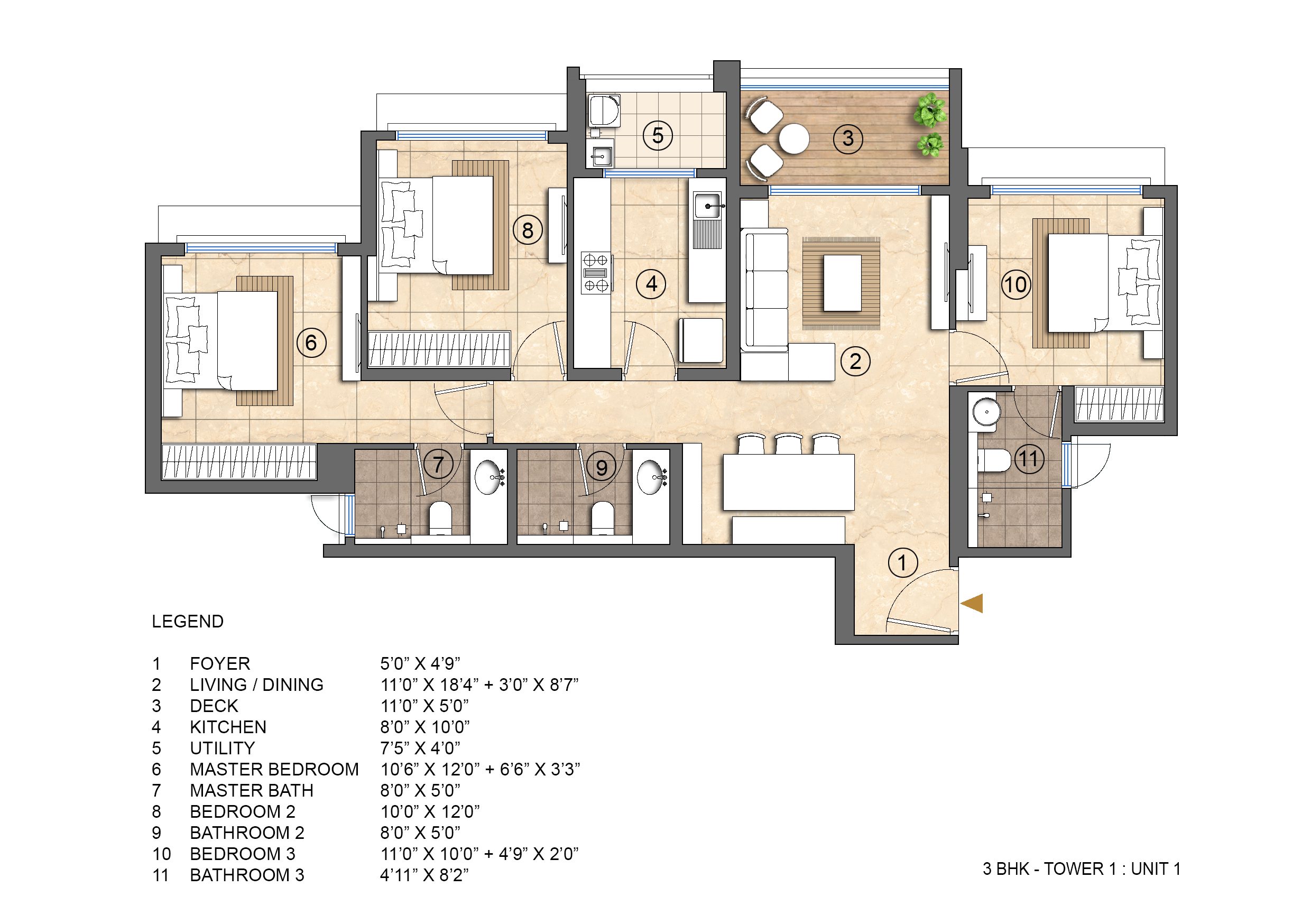 lodha-woods-kandivali-3bhk-Floor-Plan