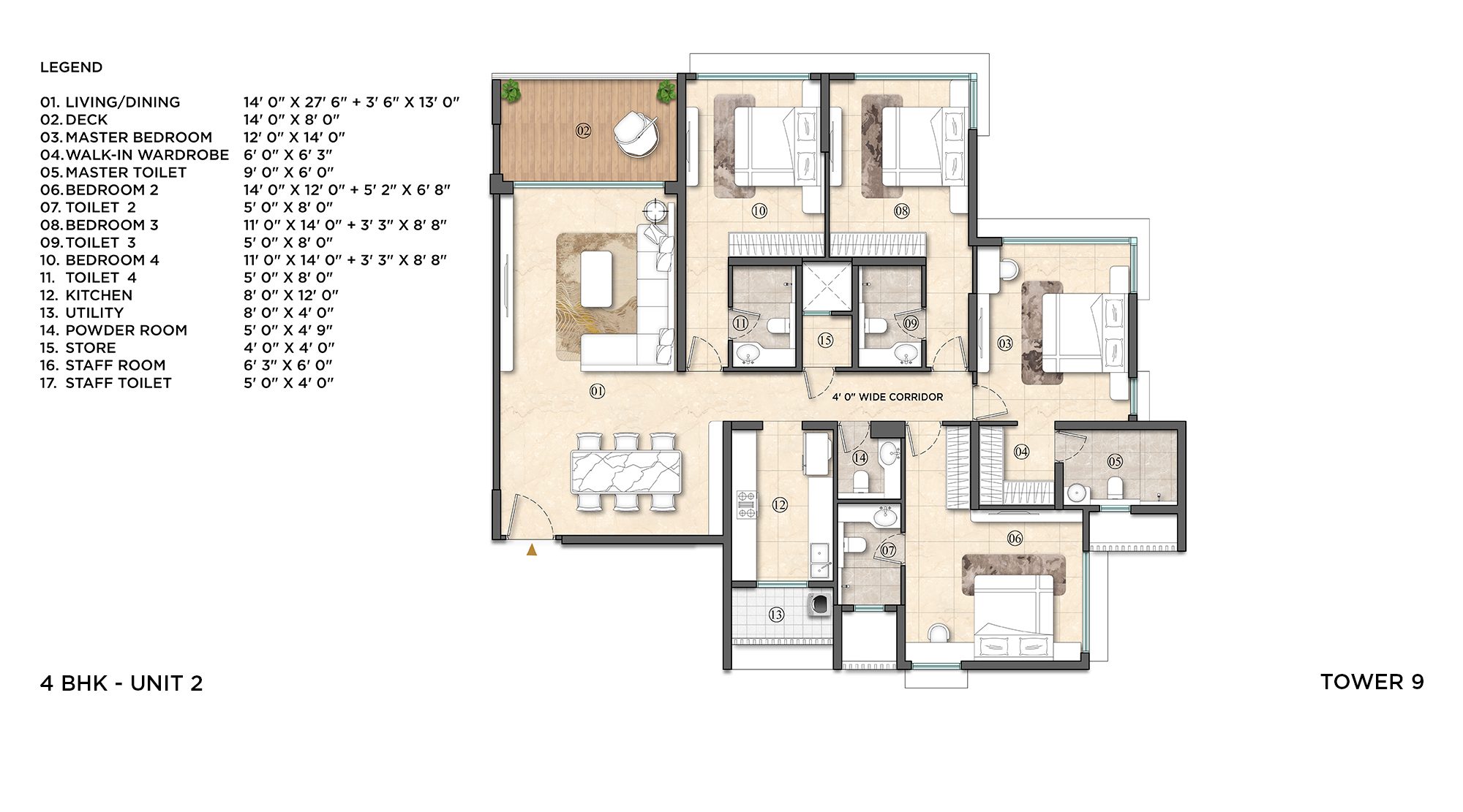 lodha-woods-kandivali-4bhk-Floor-Plan