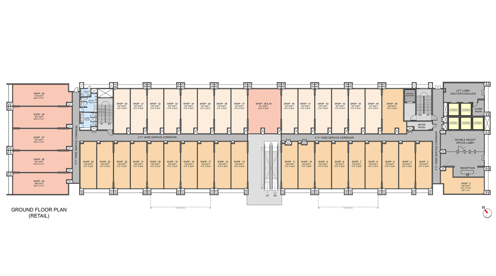Lodha-Signet-Kalyan-Shil-Road-Dombivali-GROUND-FLOOR-PLAN