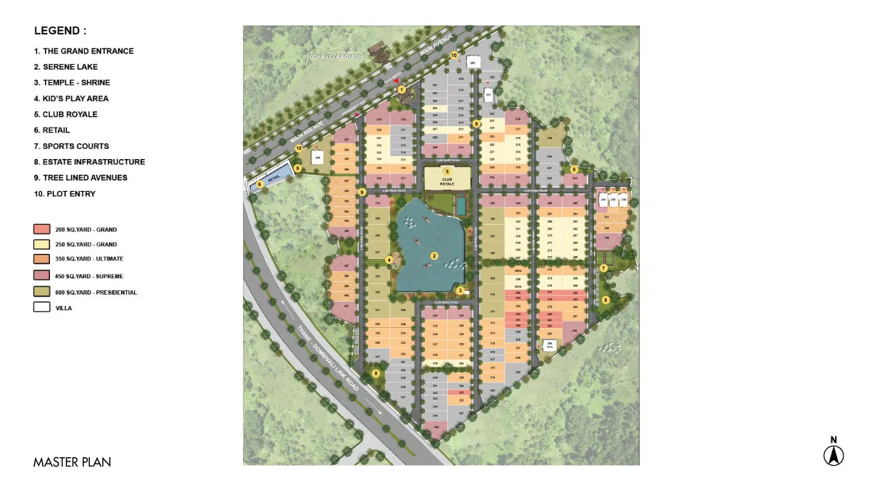 Lodha-Villa-Royale-Gold_Master-Plan