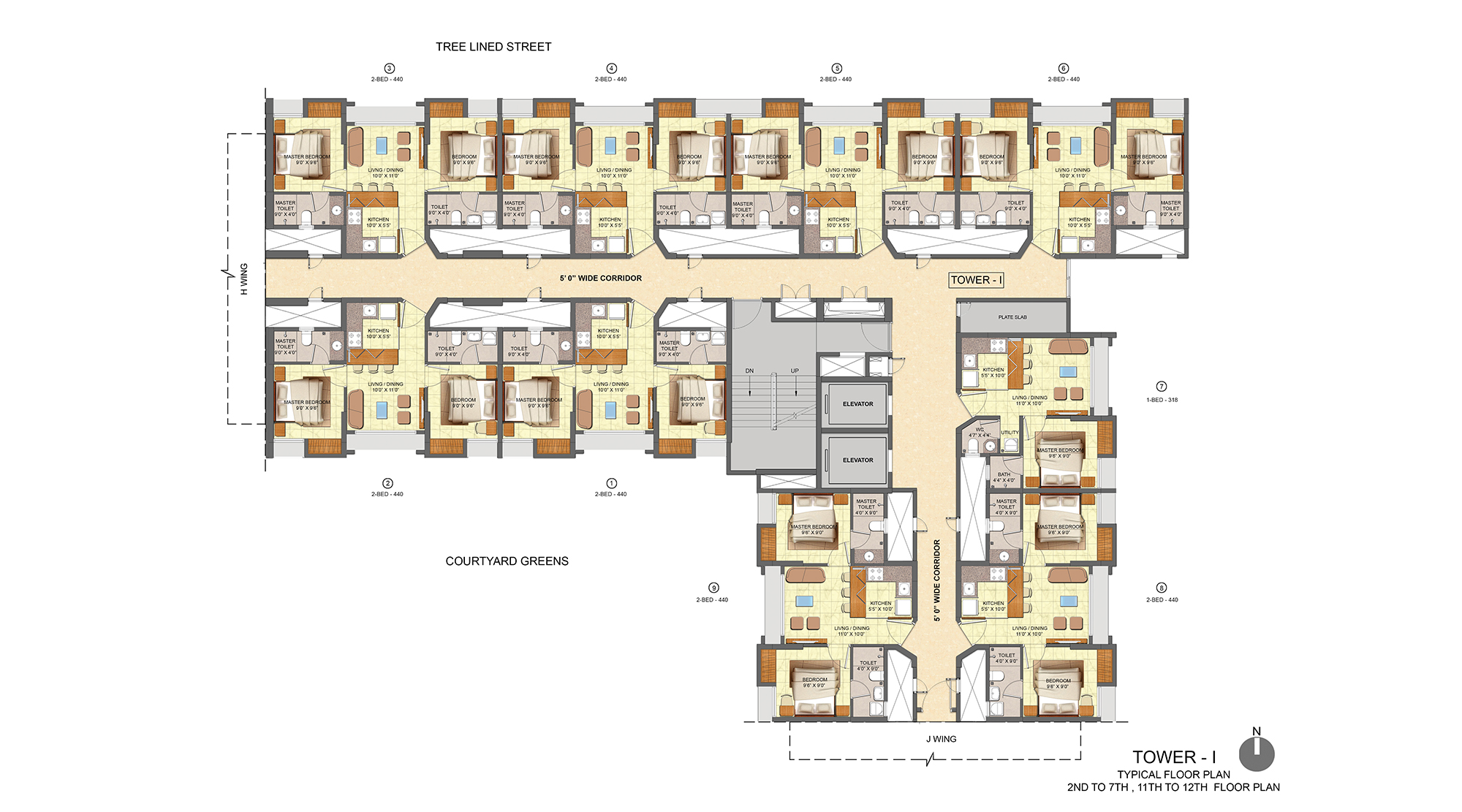 Lodha-Crown-Taloja-Violet-I-floor-plan-440-sq.ft