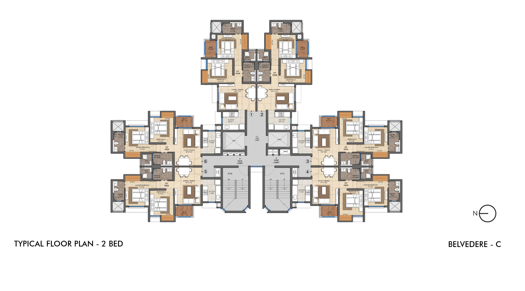 Lodha-casa-premier-fiora-k-and-belvedere-c-typical-floor-plan-2-bed-dk-final
