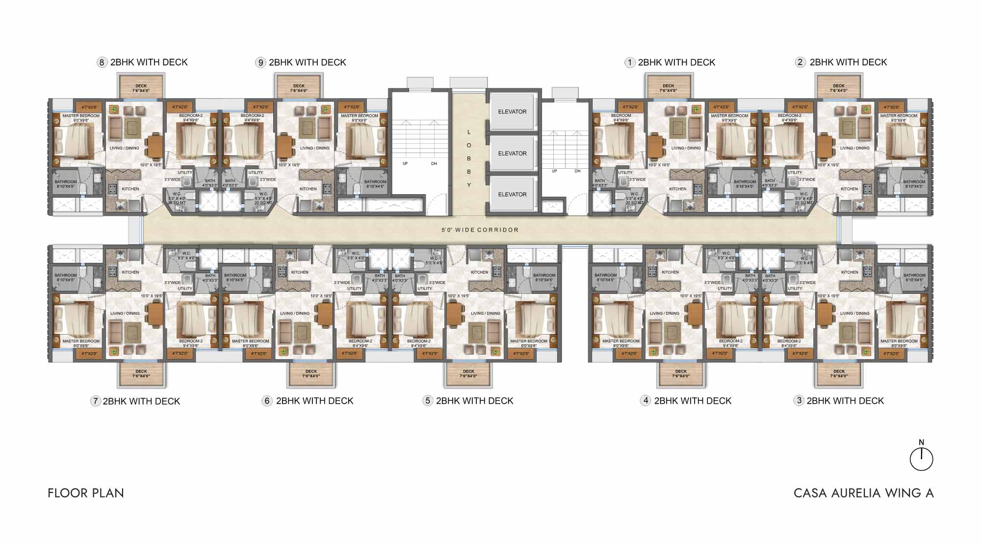 lodha-palava-ready-homes-2BHK-Floor-Plan