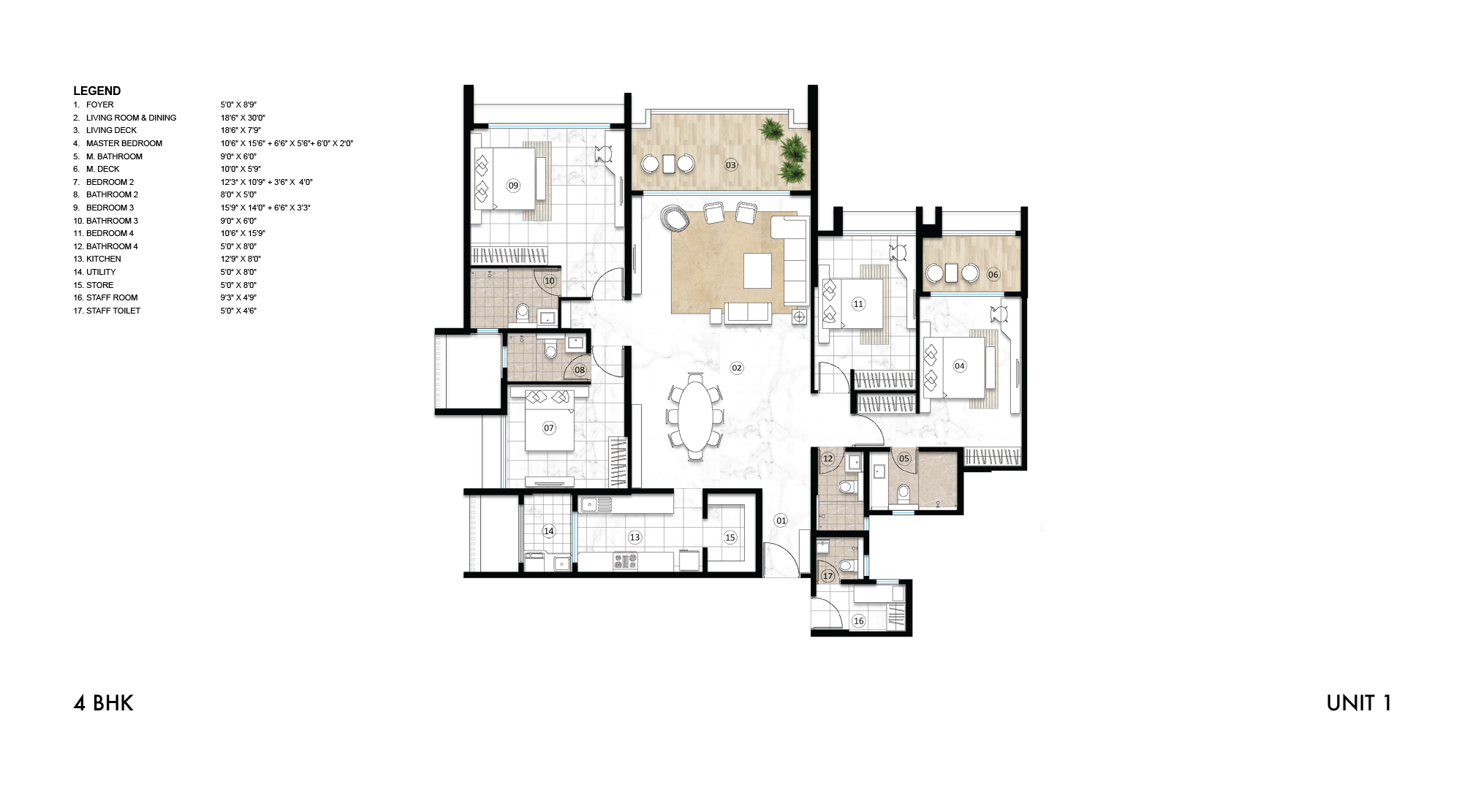 Lodha-Estilo-Floor-Unit-1-Plan
