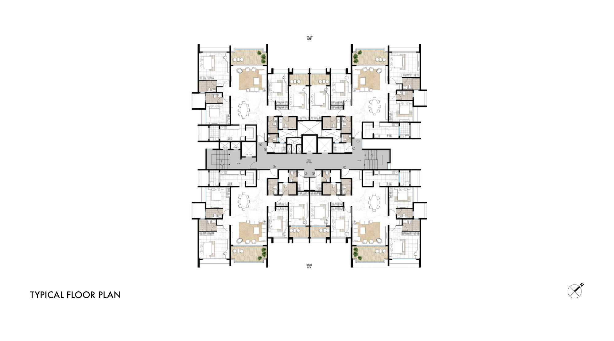 Lodha-Estilo-Typical-Floor-Plan