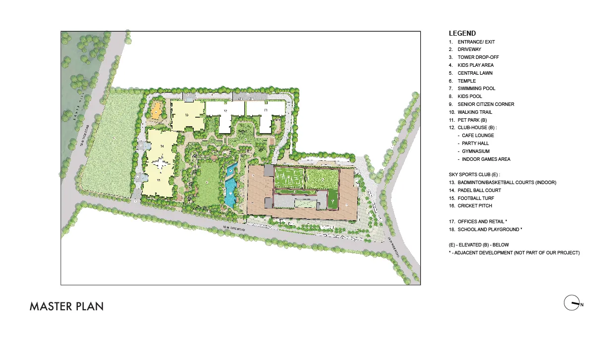 Lodha-Massimo-Baner-Pune-Master Plan