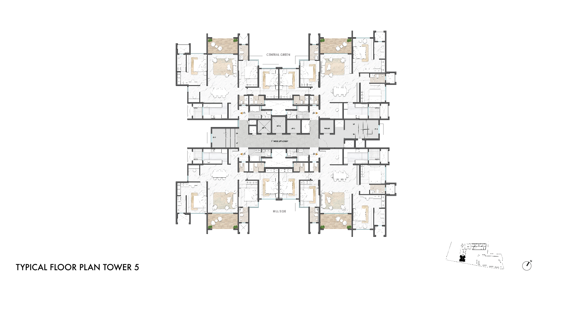Lodha-Massimo-Baner-Pune-T5-TYPICAL-FLOOR-PLAN